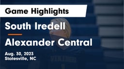 South Iredell  vs Alexander Central Game Highlights - Aug. 30, 2023