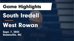 South Iredell  vs West Rowan Game Highlights - Sept. 7, 2023