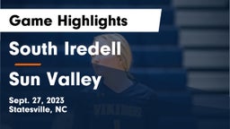 South Iredell  vs Sun Valley Game Highlights - Sept. 27, 2023