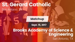 Matchup: St. Gerard Catholic vs. Brooks Academy of Science & Engineering  2017