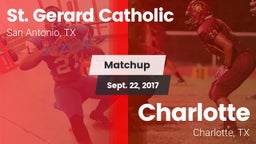 Matchup: St. Gerard Catholic vs. Charlotte  2017