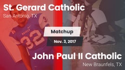 Matchup: St. Gerard Catholic vs. John Paul II Catholic  2017