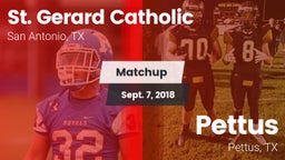 Matchup: St. Gerard Catholic vs. Pettus  2018
