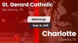 Matchup: St. Gerard Catholic vs. Charlotte  2018