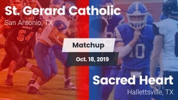 Matchup: St. Gerard Catholic vs. Sacred Heart  2019