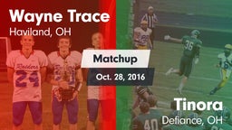 Matchup: Wayne Trace High vs. Tinora  2016