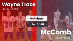 Matchup: Wayne Trace High vs. McComb  2017