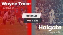 Matchup: Wayne Trace High vs. Holgate  2018