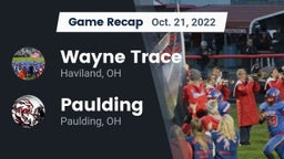 Recap: Wayne Trace  vs. Paulding  2022