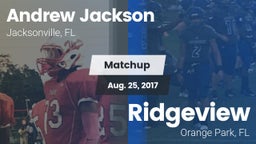 Matchup: Andrew Jackson High vs. Ridgeview  2017