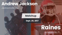 Matchup: Andrew Jackson High vs. Raines  2017