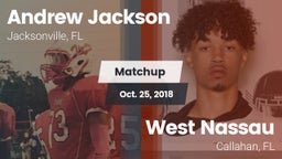 Matchup: Andrew Jackson High vs. West Nassau  2018