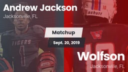 Matchup: Andrew Jackson High vs. Wolfson  2019