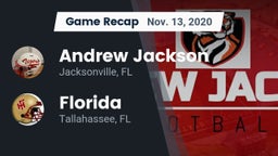 Recap: Andrew Jackson  vs. Florida  2020