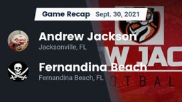 Recap: Andrew Jackson  vs. Fernandina Beach  2021