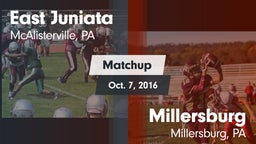 Matchup: East Juniata High vs. Millersburg  2016