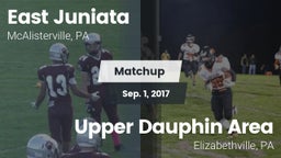 Matchup: East Juniata High vs. Upper Dauphin Area  2017