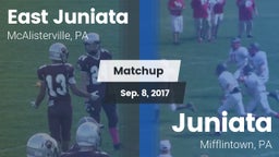 Matchup: East Juniata High vs. Juniata  2017