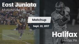Matchup: East Juniata High vs. Halifax  2017