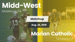 Matchup: East Juniata High vs. Marian Catholic  2018