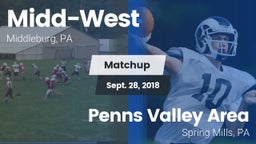 Matchup: Midd-West High Schoo vs. Penns Valley Area  2018