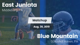 Matchup: East Juniata vs. Blue Mountain  2019