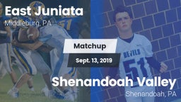 Matchup: East Juniata vs. Shenandoah Valley  2019