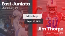 Matchup: East Juniata vs. Jim Thorpe  2019