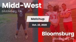 Matchup: Midd-West HS vs. Bloomsburg  2020