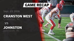 Recap: Cranston West  vs. Johnston  2016