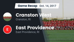 Recap: Cranston West  vs. East Providence  2017