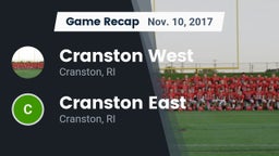 Recap: Cranston West  vs. Cranston East  2017