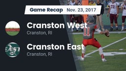 Recap: Cranston West  vs. Cranston East  2017