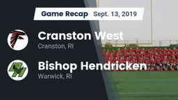 Recap: Cranston West  vs. Bishop Hendricken  2019
