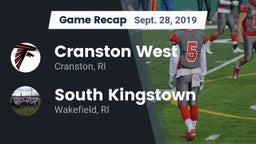 Recap: Cranston West  vs. South Kingstown  2019