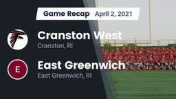 Recap: Cranston West  vs. East Greenwich  2021