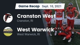 Recap: Cranston West  vs. West Warwick  2021