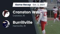 Recap: Cranston West  vs. Burrillville  2021