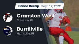 Recap: Cranston West  vs. Burrillville  2022