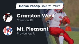 Recap: Cranston West  vs. Mt. Pleasant  2022