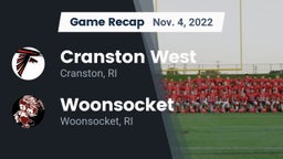 Recap: Cranston West  vs. Woonsocket  2022