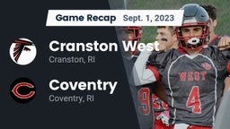 Recap: Cranston West  vs. Coventry  2023