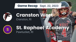 Recap: Cranston West  vs. St. Raphael Academy  2023