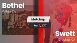 Matchup: Bethel  vs. Swett  2017