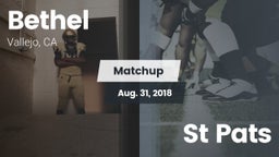 Matchup: Bethel  vs. St Pats 2018