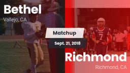 Matchup: Bethel  vs. Richmond  2018