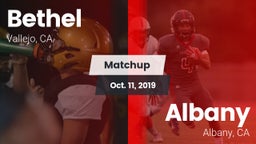 Matchup: Bethel  vs. Albany  2019