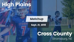 Matchup: High Plains High vs. Cross County  2018
