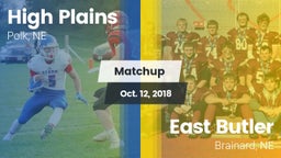 Matchup: High Plains High vs. East Butler  2018
