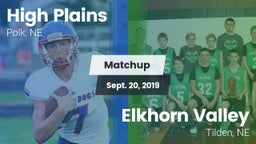 Matchup: High Plains High vs. Elkhorn Valley  2019